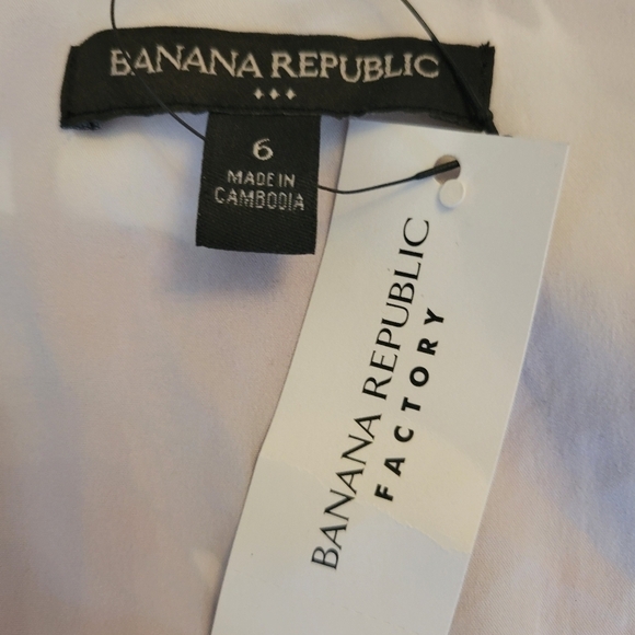 NWT Banana Republic Sleeveless Floral Sheath Dress Size 6 - Picture 5 of 5